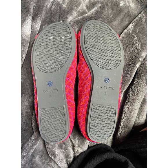 Rothy's Flat - Pomegranate Grid - EUC - 9 - Picture 3 of 10